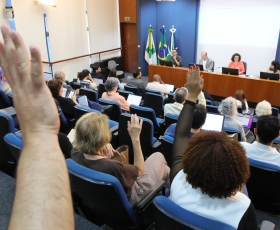 Reunião do Conselho Universitário da UnB (Consuni). 12/06/2026 Foto: Beto Monteiro/GRE Ascom